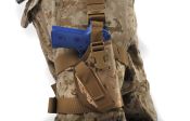 Tactical Low Ride Holster-Left Marine Desert